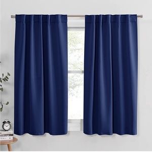 🎊4 PANELS🎊 100% Blackout Curtains in Purplish Blue
